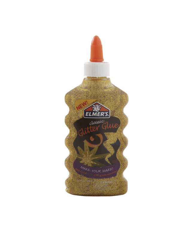 Elmers Glitter Glue 177ml Gold