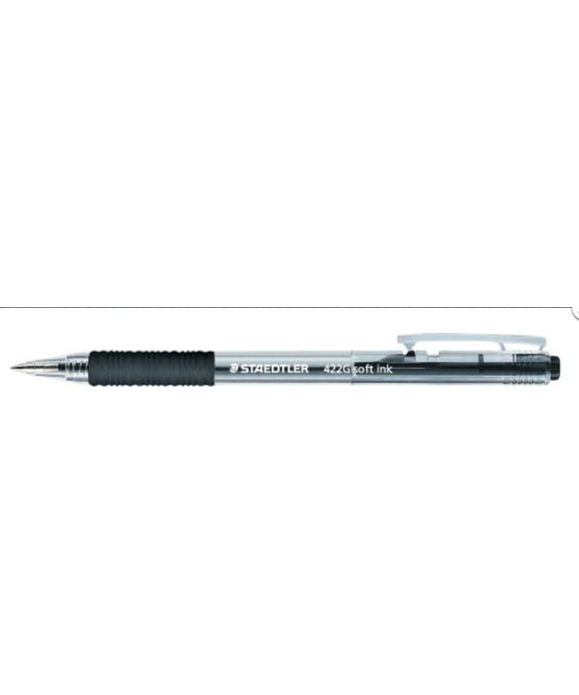 Ballpoint Pen - Staedtler - 423 - Retractable - Fine - Black (Single)
