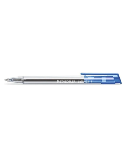 Ballpoint Pen Staedtler 423 Retractable Fine Blue (Single or 4 Pack)