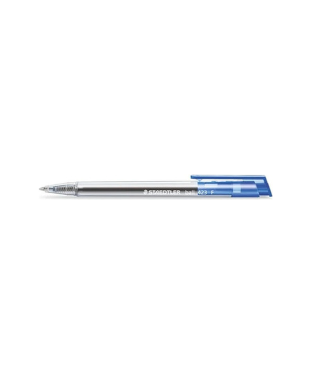 Ballpoint Pen Staedtler 423 Retractable Fine Blue (Single or 4 Pack)