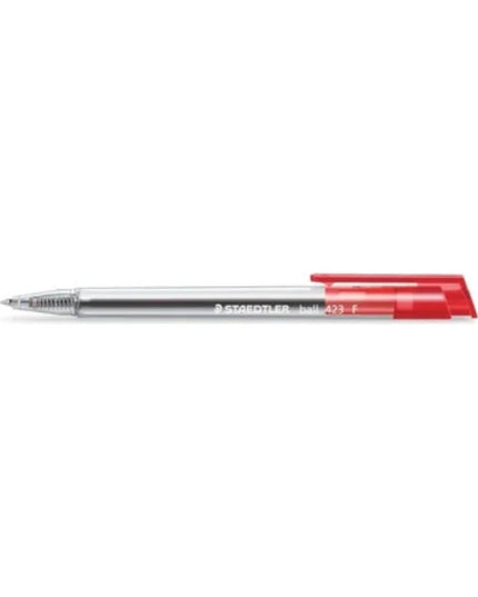 Ballpoint Pen - Staedtler - 423 - Retractable - Fine - Red (Single)