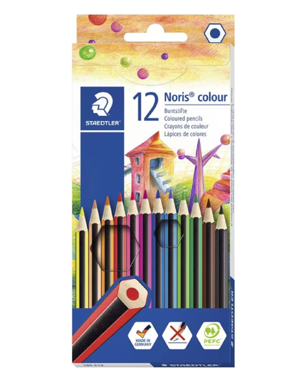Staedtler Noris Coloured Pencils 12 Pack