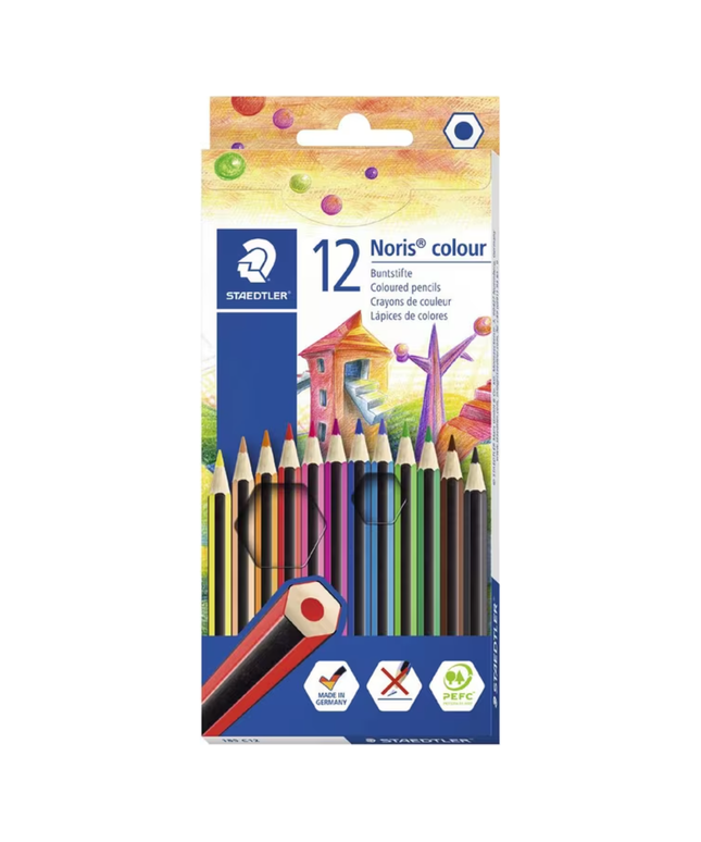 Staedtler Noris Coloured Pencils 12 Pack