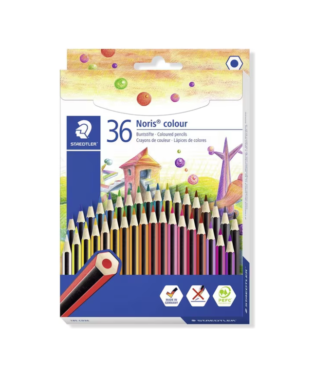 Staedtler Noris Coloured Pencils 36 Pack