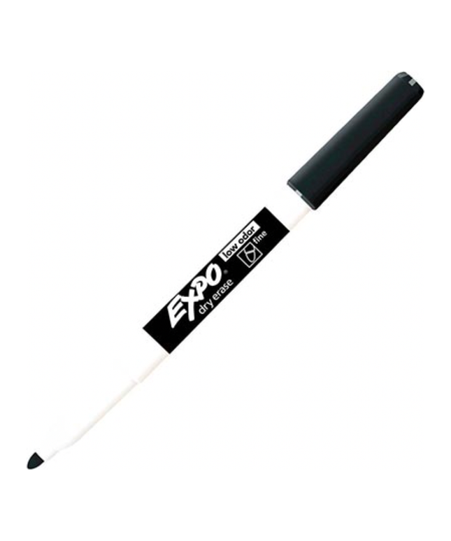 Expo Whiteboard Marker Fine Black (Individual or 12 Pack)