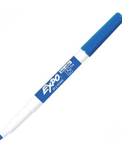 Expo Whiteboard Marker Fine Blue (Individual or 12 Pack)