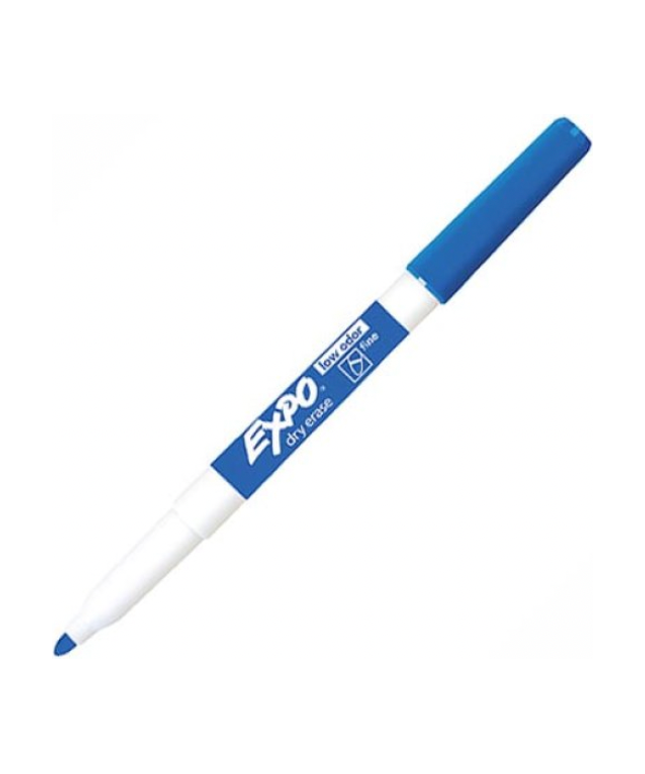 Expo Whiteboard Marker Fine Blue (Individual or 12 Pack)