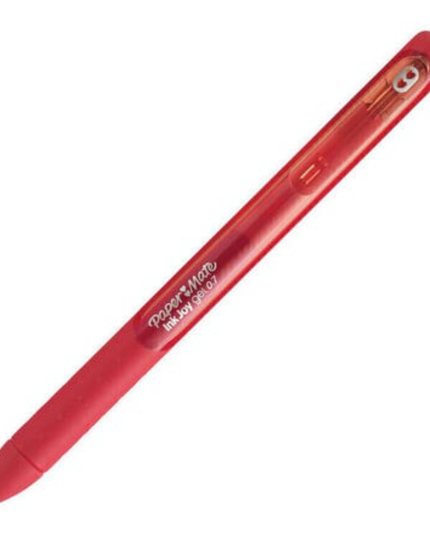 Paper Mate Inkjoy Retractable Gel Pen 0.7mm Red (Individual)