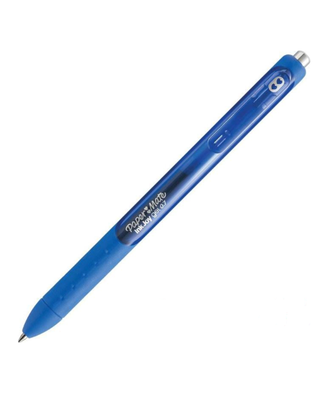 Paper Mate Inkjoy Retractable Gel Pen 0.7mm Blue (Individual)