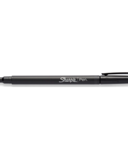 Sharpie Fine Tip Pen 0.4mm Black (Individual)