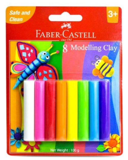 Faber Castell 8 Modelling Clay