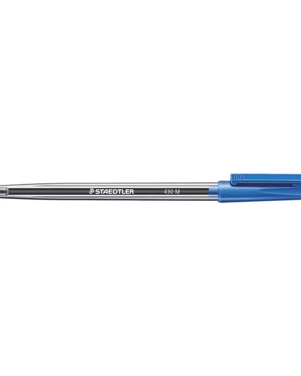 Staedtler 430 Medium Ballpoint Pens - Blue