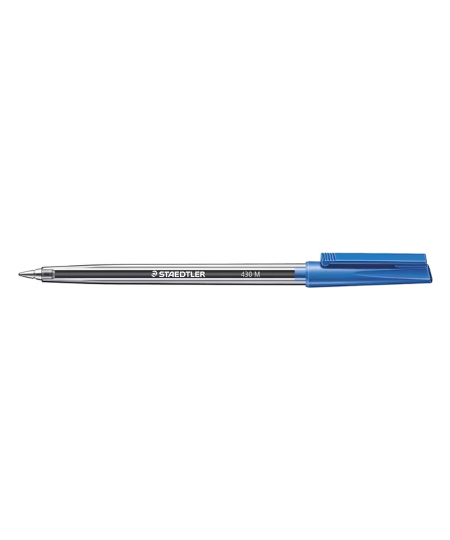 Staedtler 430 Medium Ballpoint Pens - Blue