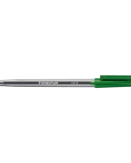 Staedtler 430 Medium Ballpoint Pens - Green