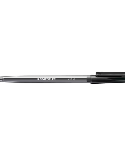 Staedtler 430 Medium Ballpoint Pens - Black
