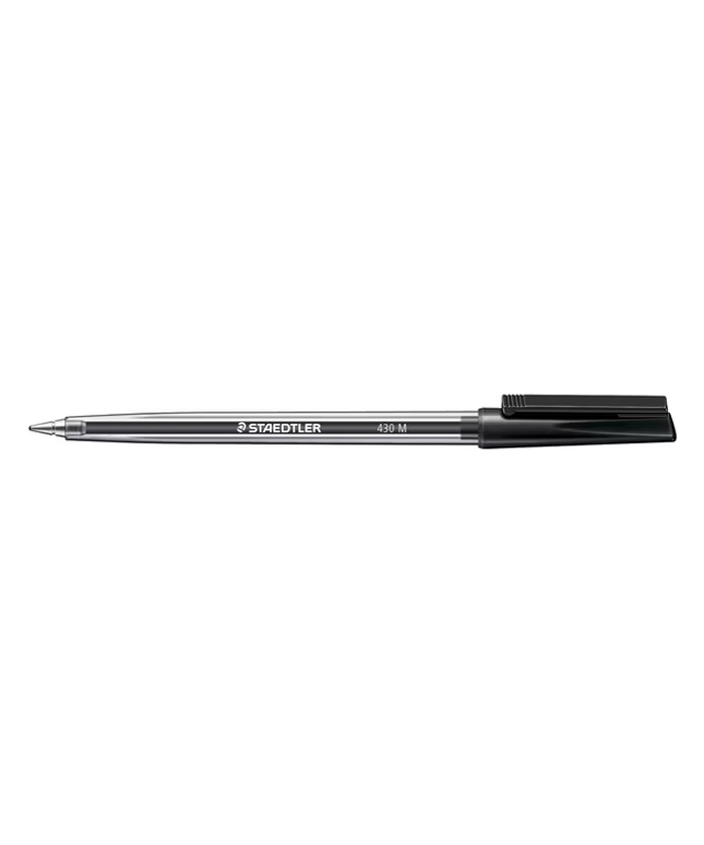Staedtler 430 Medium Ballpoint Pens - Black