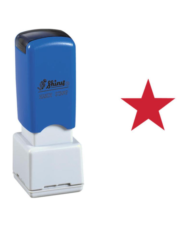 Staedtler Shiny Merit Stamp - Star (Red)