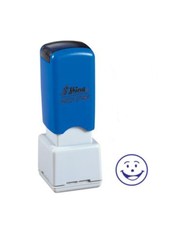 Staedtler Shiny Merit Stamp - Smiley Face (Blue)