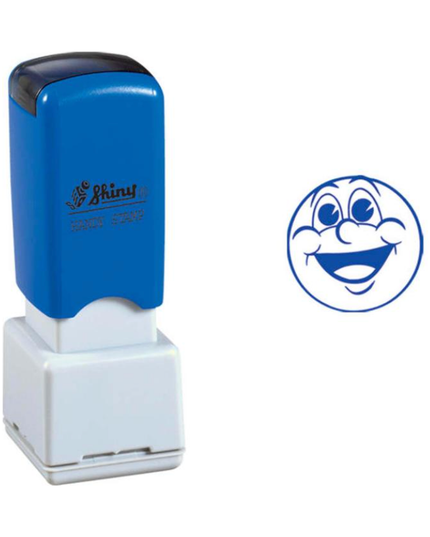 Staedtler Shiny Merit Stamp - Cheeky Face (Blue)