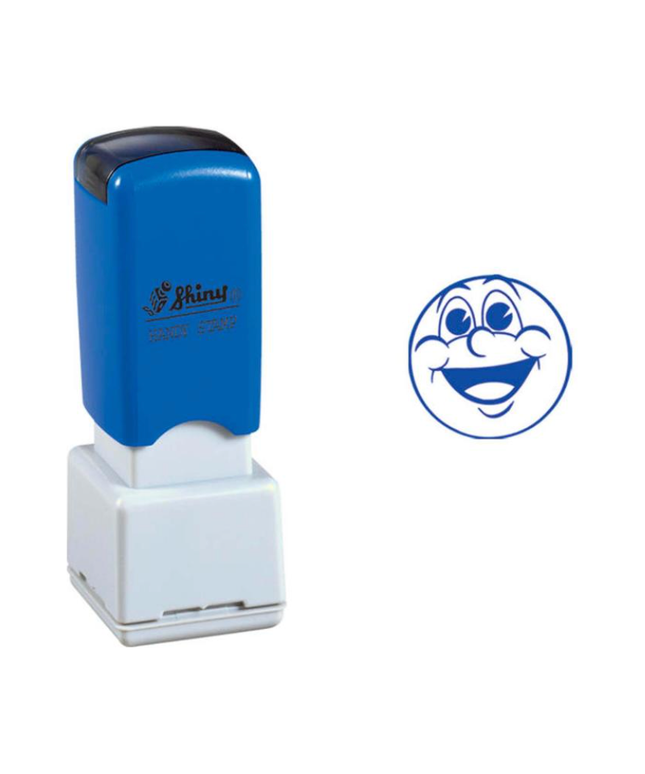 Staedtler Shiny Merit Stamp - Cheeky Face (Blue)