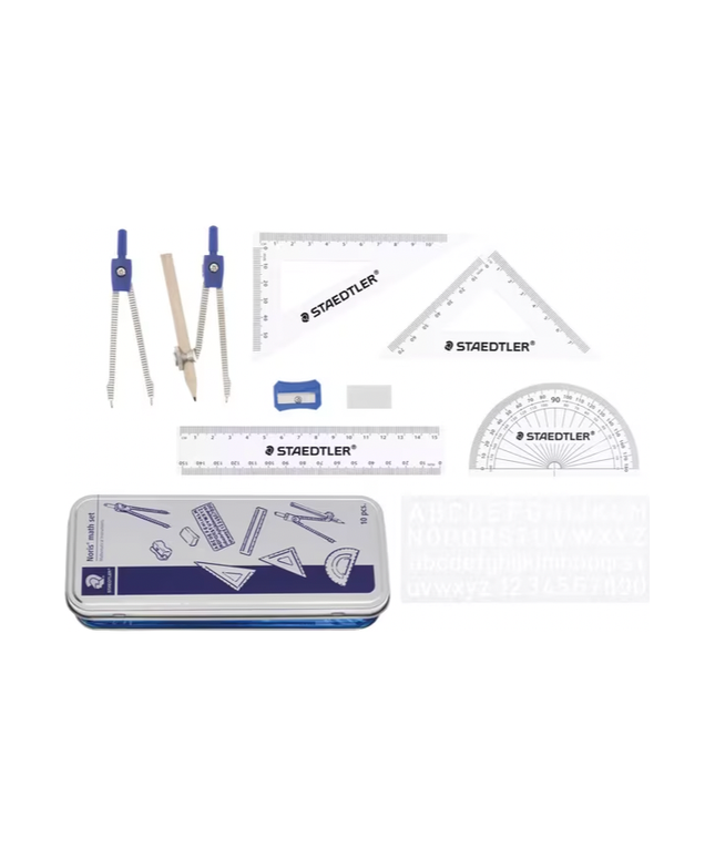 Staedtler Noris Club Maths 10 Piece Set