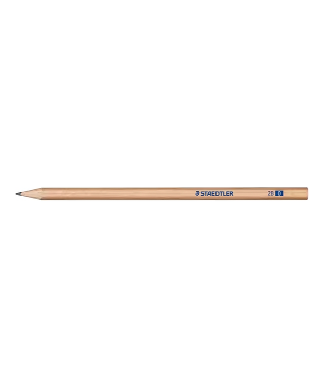 Staedtler Natural Graphite Pencils 2B (Individual or 12 Pack)
