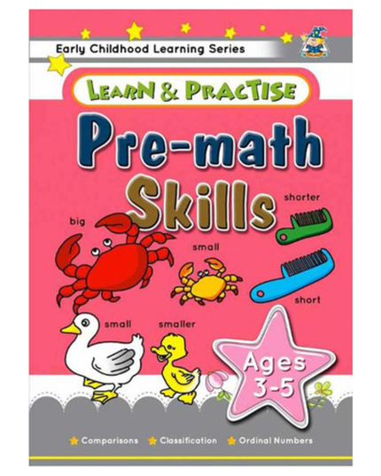 Learn & Practice Workbook Pre-Math Skills (Ages 3 - 5)