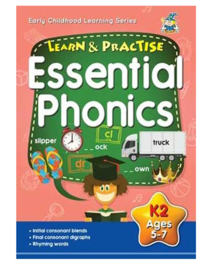 Learn & Practise Workbook Essential Phonics K2 (Ages 5 - 7)