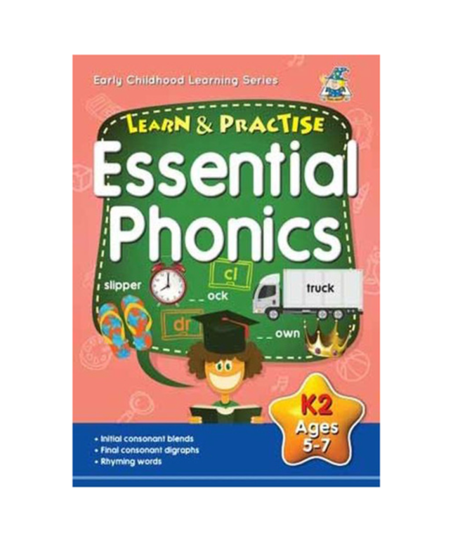 Learn & Practise Workbook Essential Phonics K2 (Ages 5 - 7)