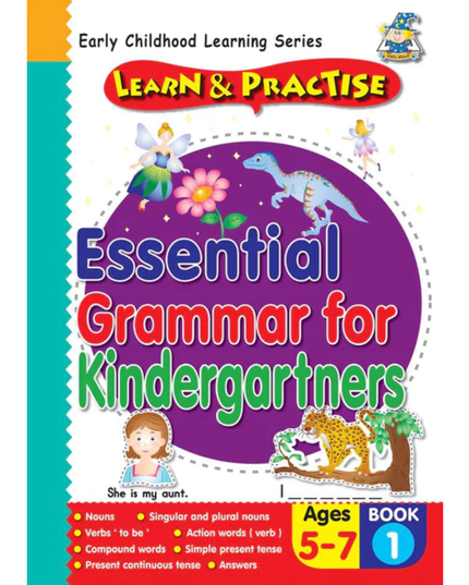 Learn & Practice Essential Grammar (Ages 5 - 7) - Book 1