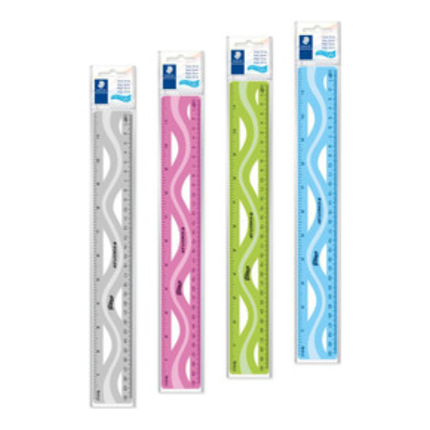Staedtler Flexible Plastic Ruler - 30cm (Assorted)