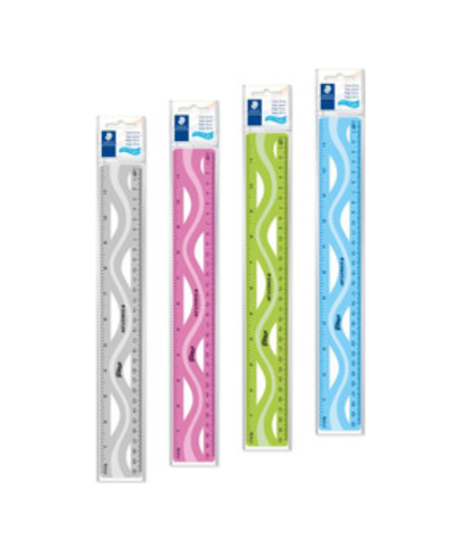 Staedtler Flexible Plastic Ruler - 30cm (Assorted)