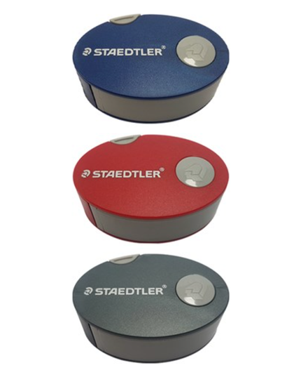 Staedtler 2 Hole Covered Pencil Sharpener (Assorted Colours)