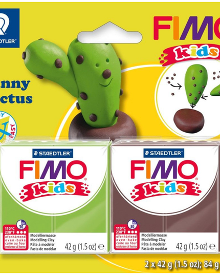 FIMO Modelling Clay Kids Funny Cactus
