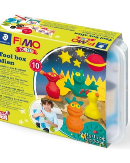 Fimo Kids Modelling Clay Toolbox Aliens