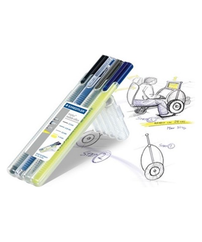Staedtler Triplus Writing Set Mobile Office (4 Pack)