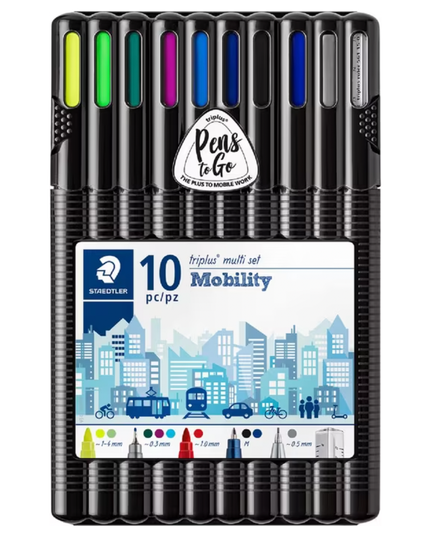Staedtler Triplus Mobility Set 10 Pack