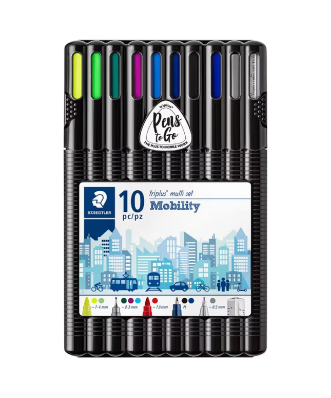 Staedtler Triplus Mobility Set 10 Pack