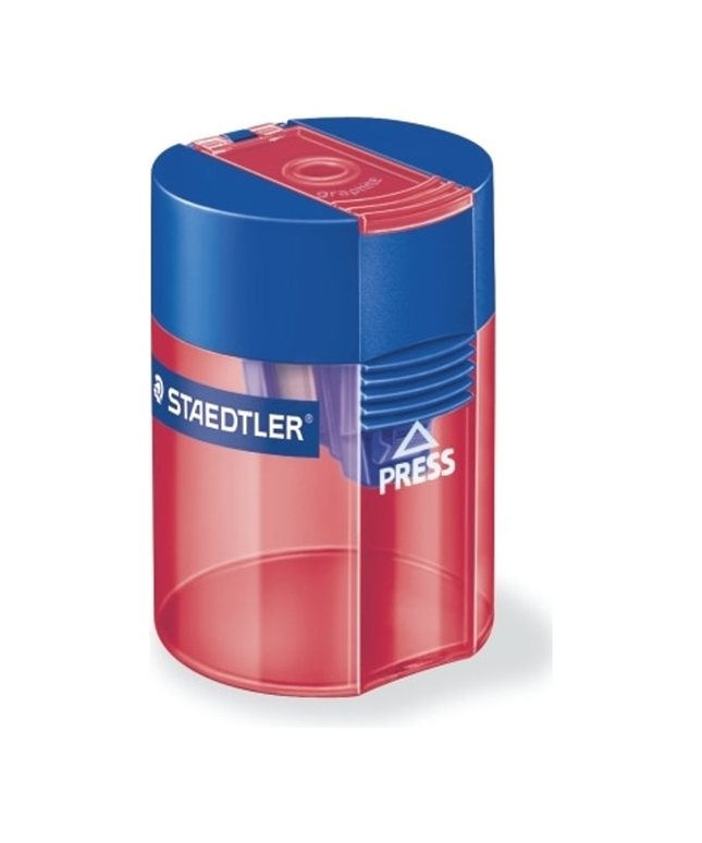 Staedtler Single Hole Tub Sharpener Assorted