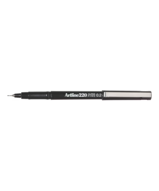 Artline 220 Fineliner 0.2mm Black
