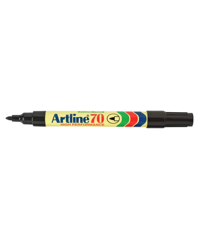 Artline 70 Permanent Marker Black