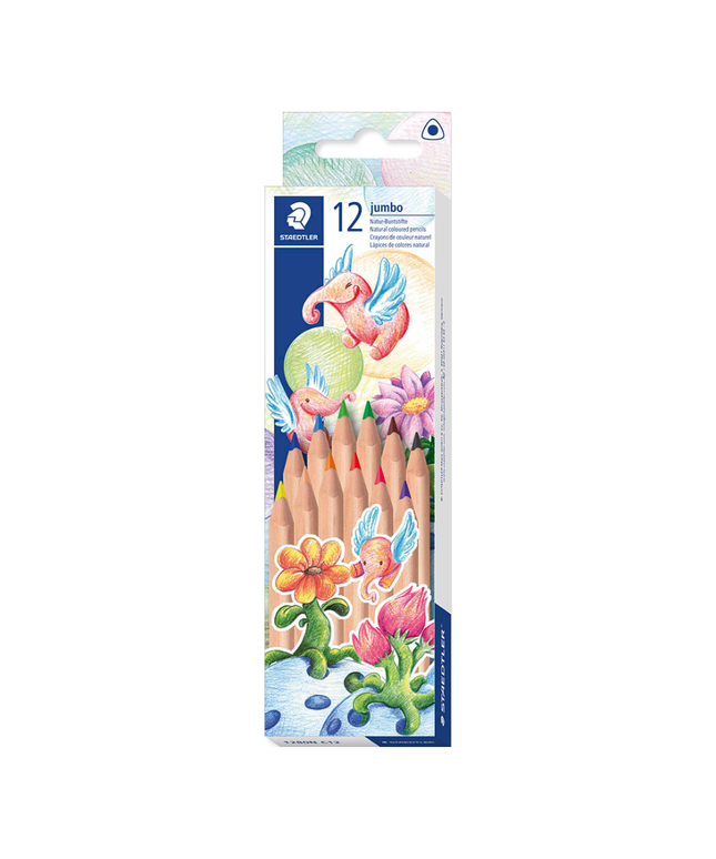 Staedtler Jumbo Coloured Pencils 12 Pack