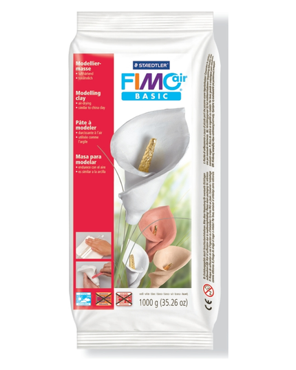 Staedtler FIMO Air Basic Modelling Clay White 1kg