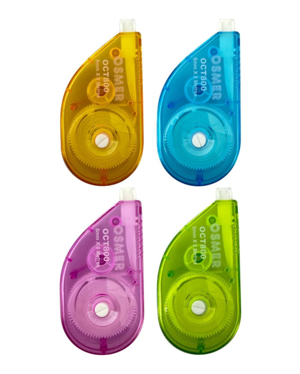 Osmer Correction Tape (5mm x 6M) Assorted Colours (each)