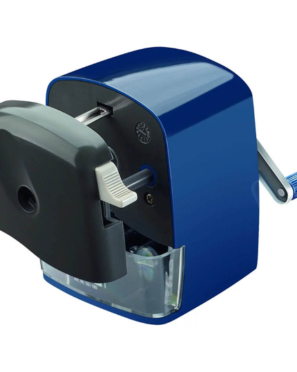 Staedtler Mars Rotary 501 Pencil Sharpener, 1-Hole, Blue