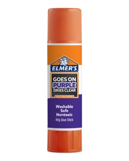 Elmer's Disappearing Purple Glue Stick