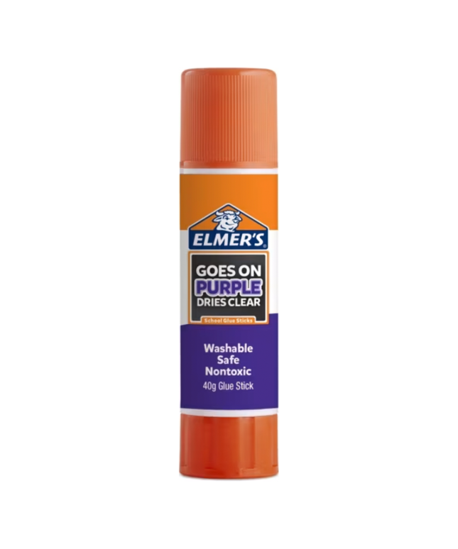 Elmer's Disappearing Purple Glue Stick