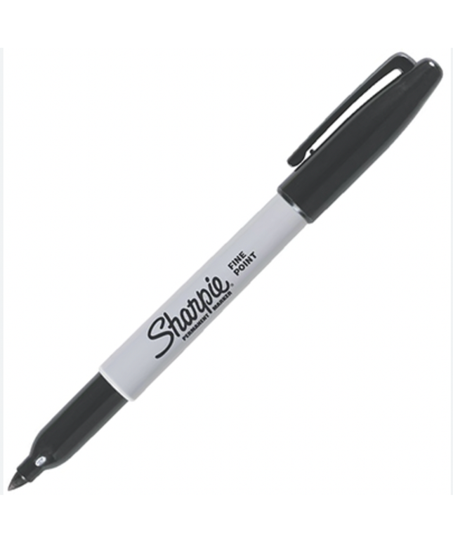 Sharpie Fine Point Permanent Marker Black