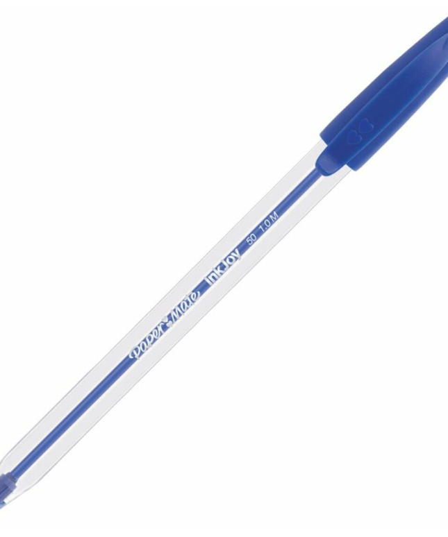 Paper Mate Inkjoy 1.0mm Ballpoint Pens Blue (Individual or 60 Pack)