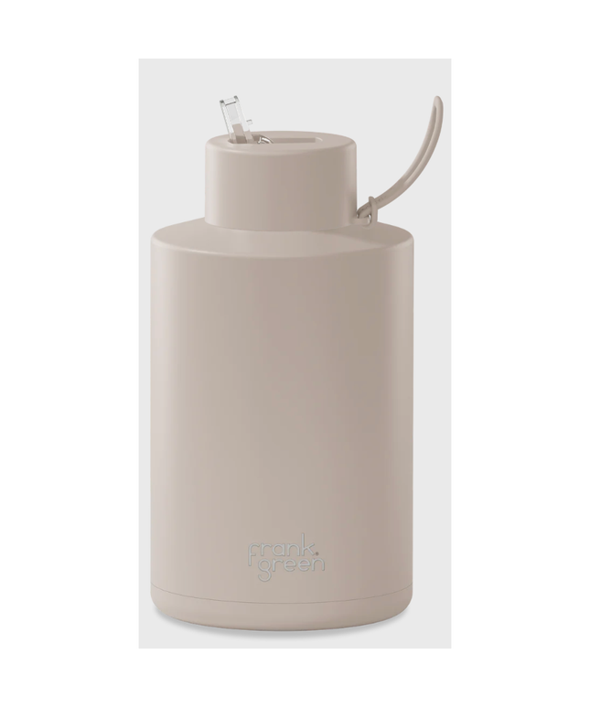 Frank Green 2L Stainless Steel Ceramic Reusable Bottle with Straw Lid